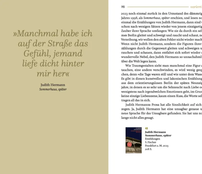»100 Bücher, 100 Lebensgefährten« - Paperback