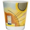 3 Glas-Windlichter mit Künstlermotiven im Set nach Kandinsky