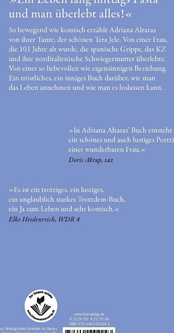Altaras, Adriana: Besser allein als in schlechter Gesellschaft