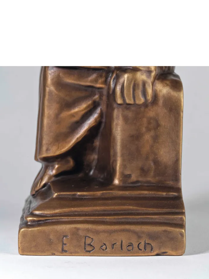 Barlach, Ernst: Skulptur »Lesender Klosterschüler«, 1930