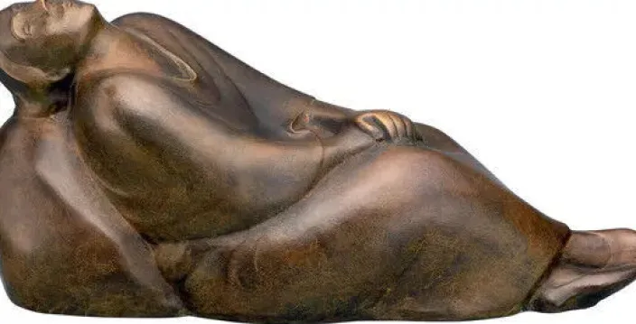 Barlach, Ernst: Skulptur »Träumendes Weib«, 1912