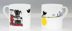 Becher »Work Life Balance« im Set