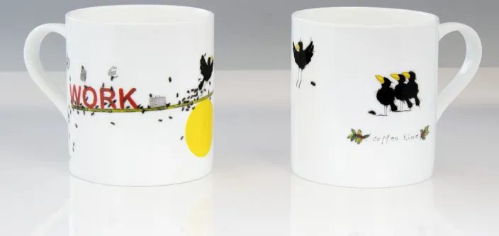 Becher »Work Life Balance« im Set
