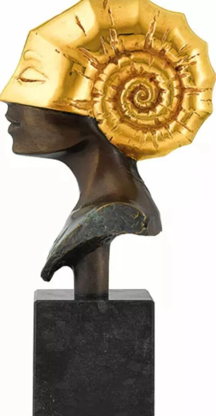 Becker, Michael: Büste »Kopf der Ammonite«