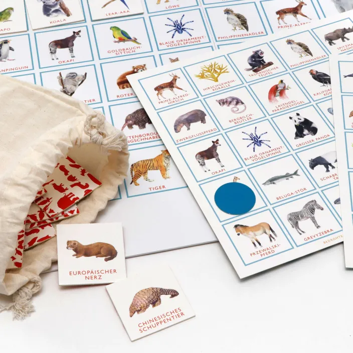 Bingo »Bedrohte Tiere«