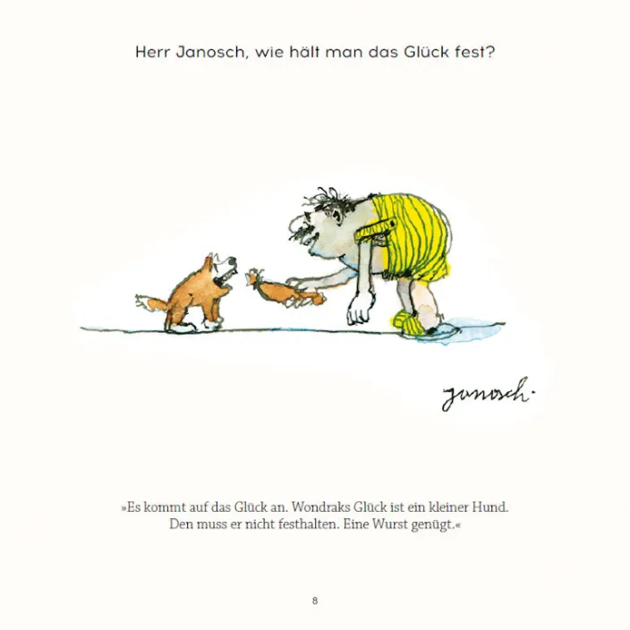 Buch »Herr Janosch, wie feiert man sich selbst?«