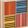 Bunte Holzbausteine 100er Kasten