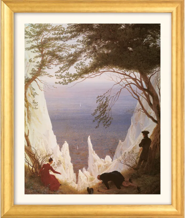Caspar David Friedrich: 4 Bilder im Set