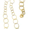 Collier »Goldring« aus vergoldetem Silber
