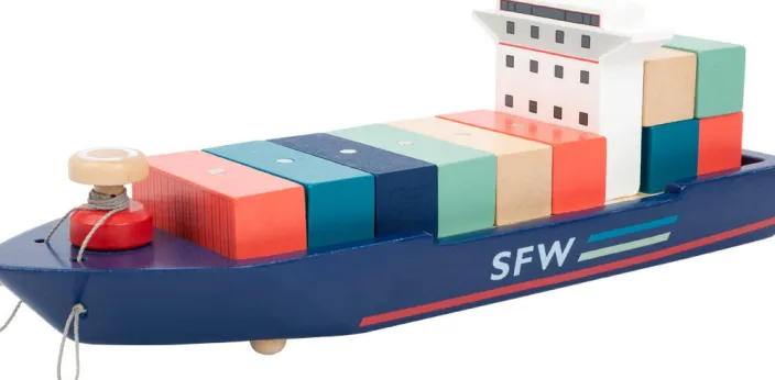 Container Terminal mit Zubehör