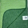 CORBEZZOLI!® Baumwolldecke »Diagonale«