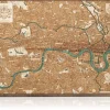3-D Holzkarte »London«