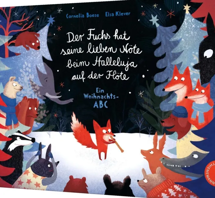 Der Fuchs hat seine lieben Nöte beim Halleluja auf der Flöte