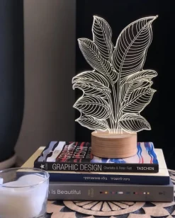 3D-Lampe #Heliconia