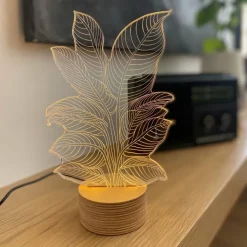 3D-Lampe #Heliconia
