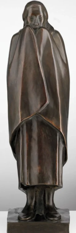 Ernst Barlach: Skulptur »Frierendes Mädchen«