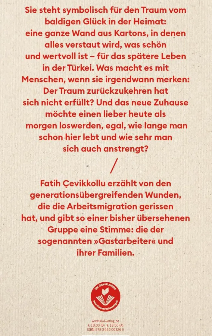 Çevikkollu, F: Kartonwand