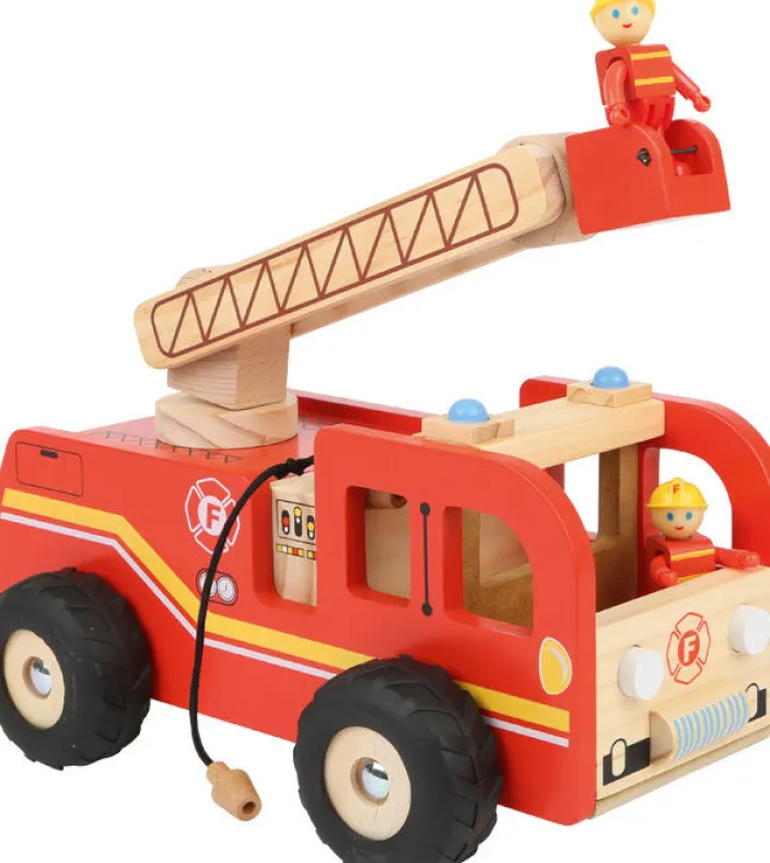 Feuerwehrauto mit Drehleiter