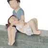 Gartenskulptur »Kantenhocker-Paar Emma und Paul«