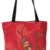Handtasche »Mit und Gegen« nach Kandinsky
