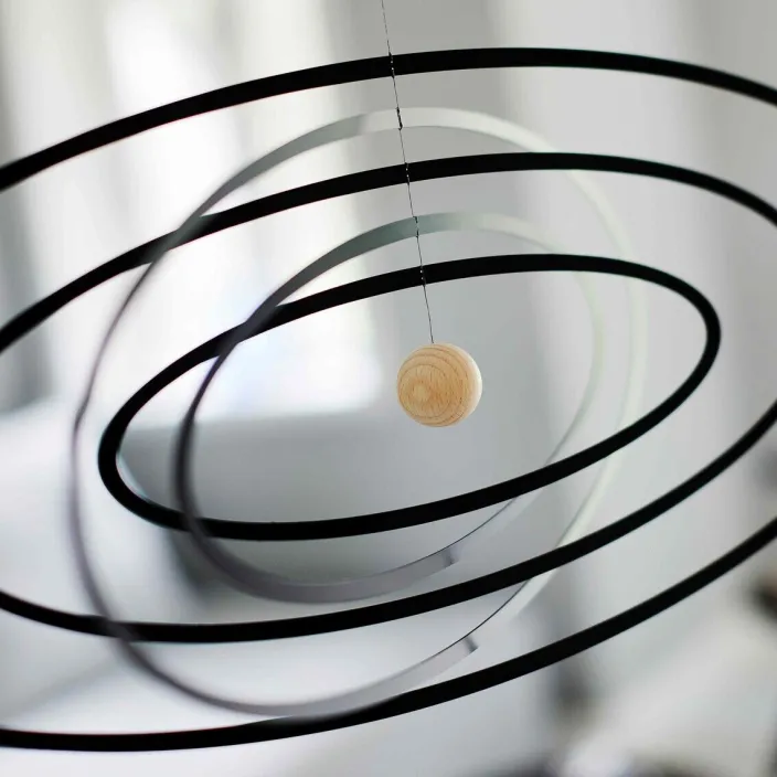 Hanging Art »Science Fiction Ellipse, Horizontal«