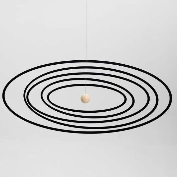 Hanging Art »Science Fiction Ellipse, Horizontal«