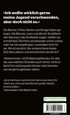 Hartmann, I: Klarkommen
