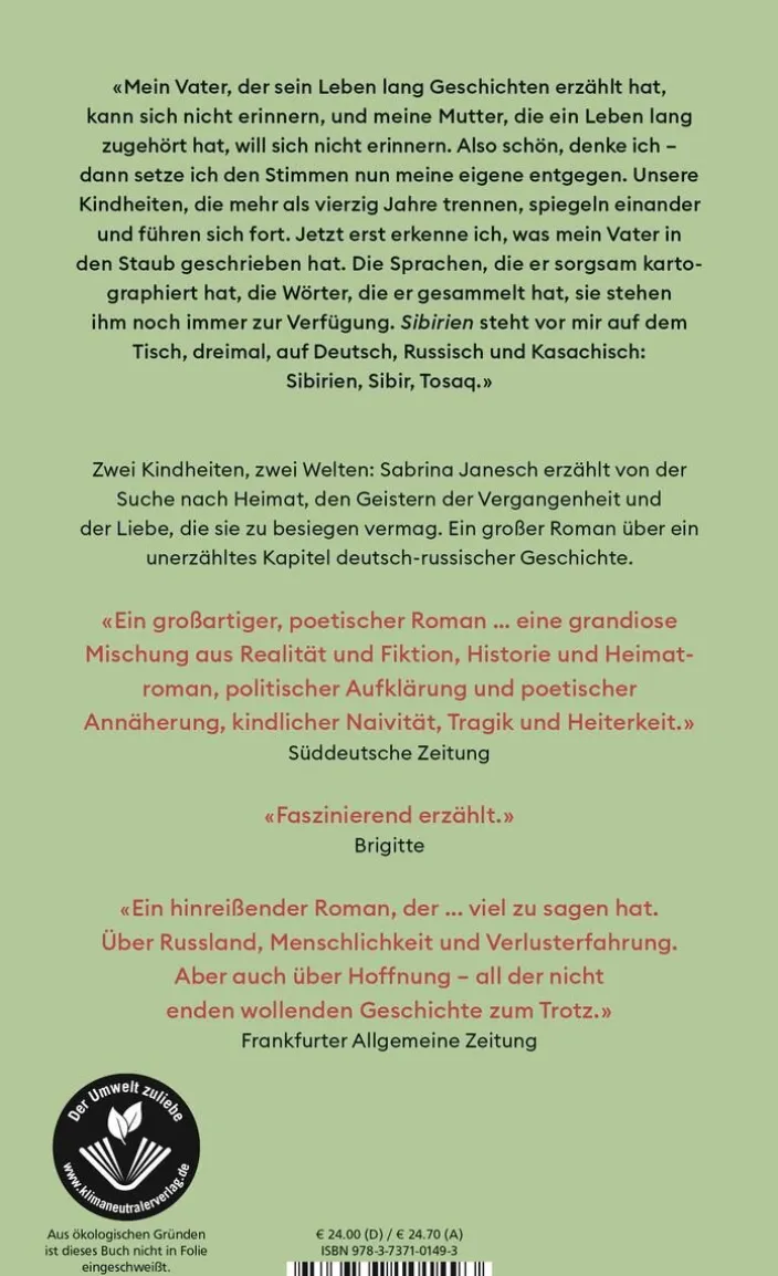 Janesch, S: Sibir