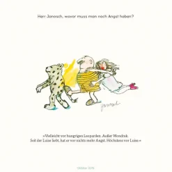Janosch: Herr Wondrak, wie kommt man durchs Leben?