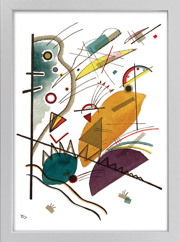 Kandinsky, Wassily: 4 Bilder im Set