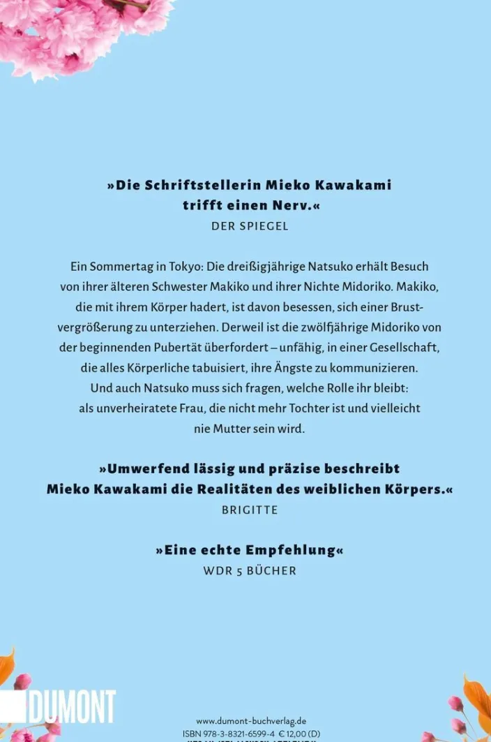 Kawakami, Mieko: Brüste und Eier