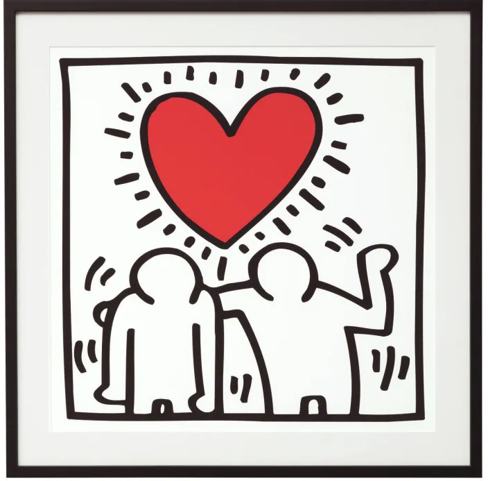 Keith Haring: Bild »Untitled (Be Mine)«, 1987