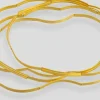 Kette »Bogen«, goldplattiert