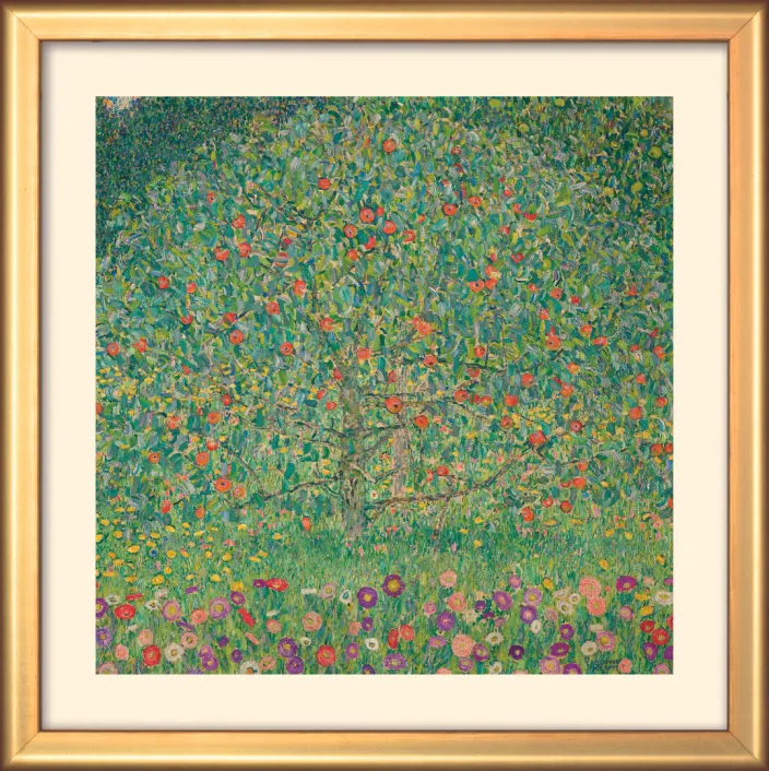 Klimt, Gustav: 4 Landschaftsbilder im Set