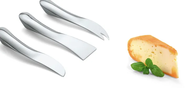 Käsemesser Set »Wave «, 3 teilig