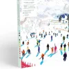 Malen-nach-Zahlen-Set »Skifahren in den Bergen« von Katie Smith