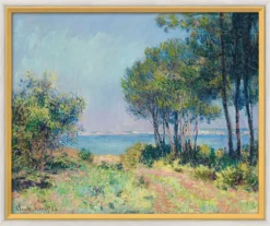 Monet, Claude: »Die Küste bei Varengeville« gerahmt, 1882