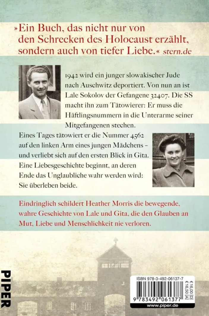Morris, Heather: Der Tätowierer von Auschwitz