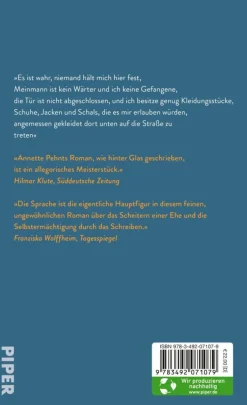 Pehnt, Annette: Die schmutzige Frau