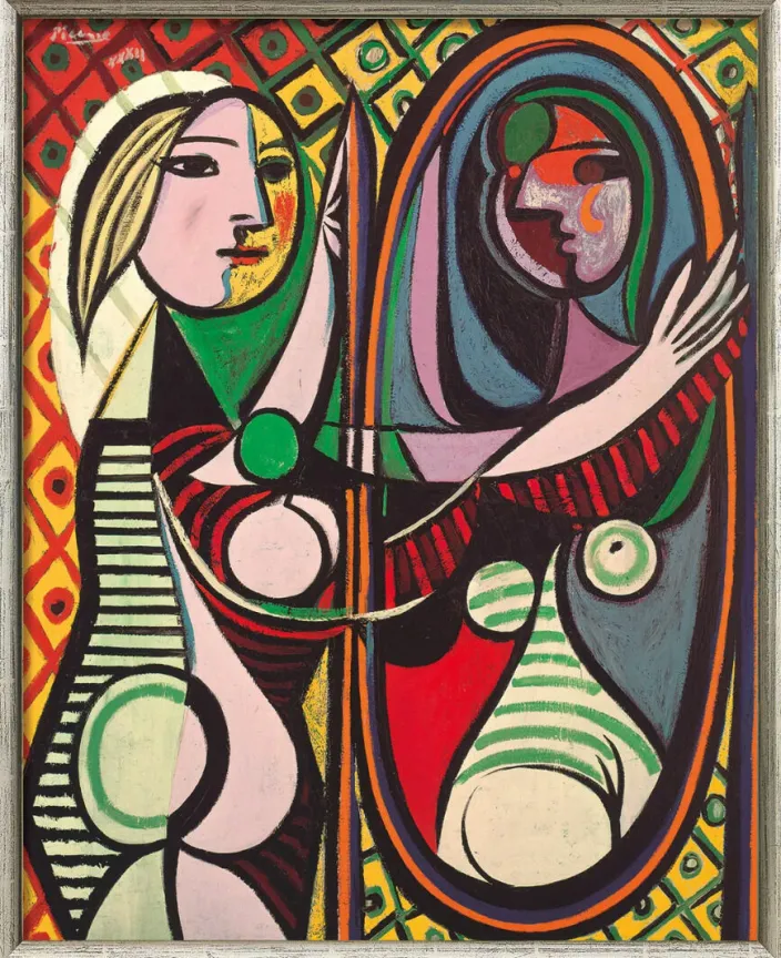 Picasso, Pablo: »Mädchen vor einem Spiegel«, 1932