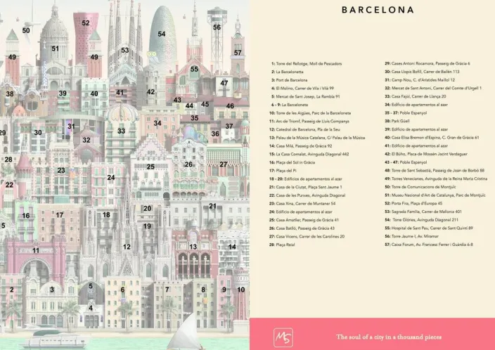 Puzzle 1000 Teile »Barcelona«