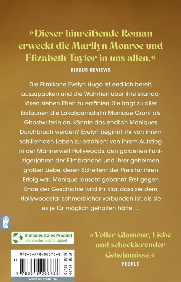 Reid, Taylor Jenkins: Die sieben Männer der Evelyn Hugo