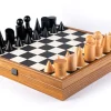 Schachspiel »Bauhaus Schwarz & Weiß« mit Schachfiguren
