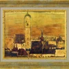 Schiele, Egon: Skulptur »Stadt Stein«, 1913