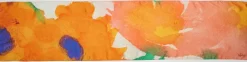 Seidenschal »Blaue und rote Blumen« nach Nolde