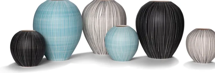 »Sgraffito« Vase klein