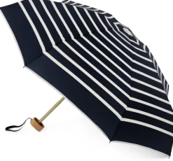 Taschenschirm »Pablo«, Navy, elfenbeinfarben gestreift