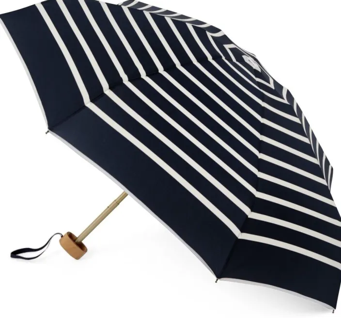 Taschenschirm »Pablo«, Navy, elfenbeinfarben gestreift
