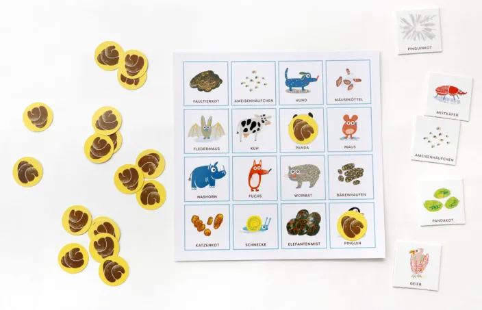 »Tierkacke Bingo«