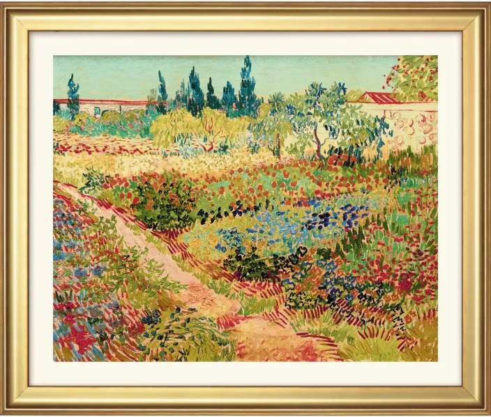 van Gogh, Vincent: »Blühender Garten mit Pfad«, 1888